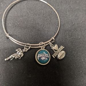 Philadelphia eagles expandable charm bracelet